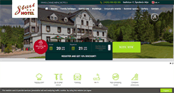 Desktop Screenshot of hotelstart.cz