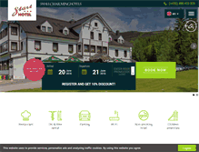 Tablet Screenshot of hotelstart.cz